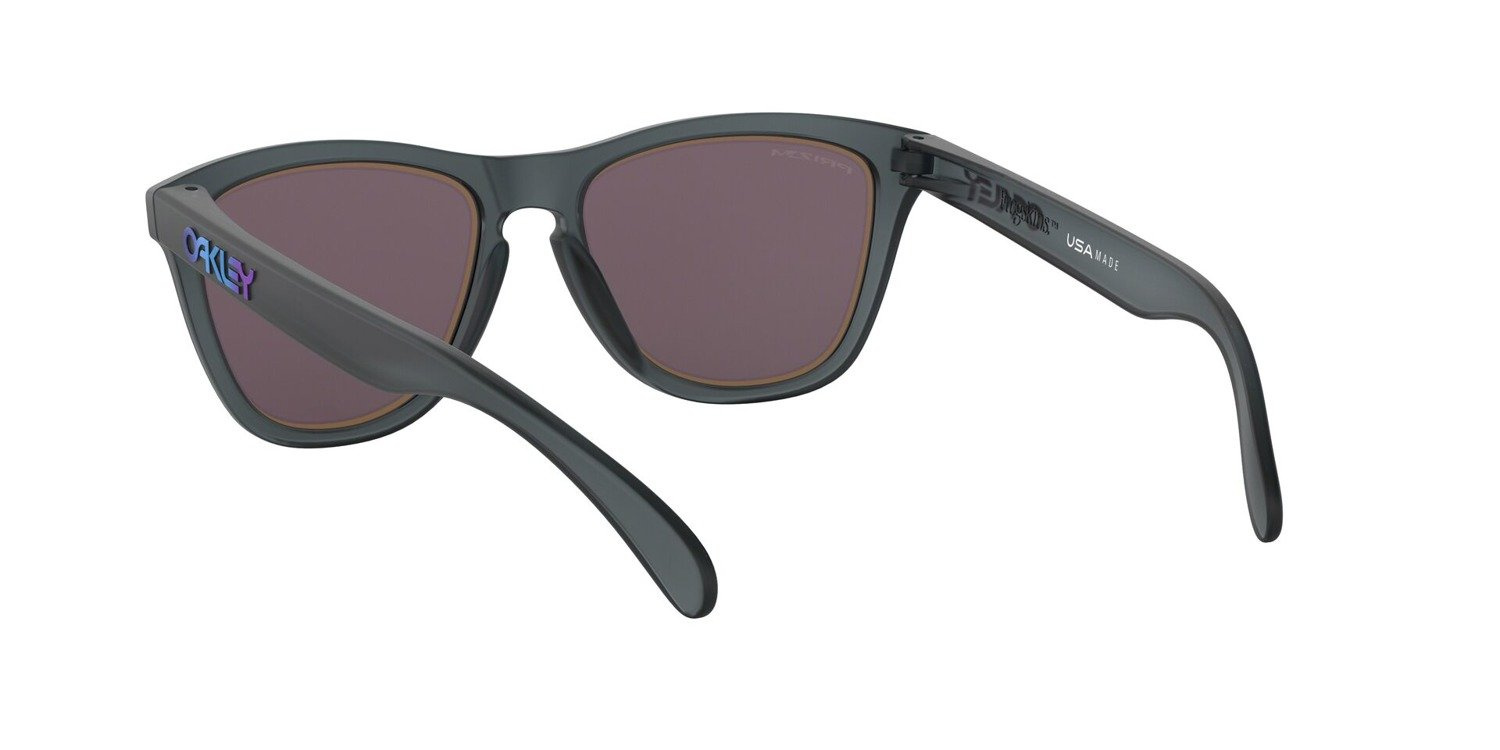 Oakley Sunglasses FROGSKINS Matte Crystal Black/Prizm Grey Sapphire Alt Iridiu OO9013-E3