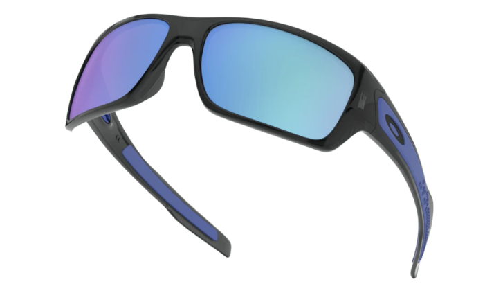 Oakley Sunglasses TURBINE Black Ink/Sapphire Iridium OO9263-05