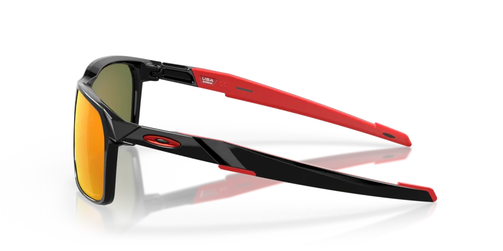 Oakley Sunglasses PORTAL X Polished Black/Prizm Ruby Polarized OO9460-05