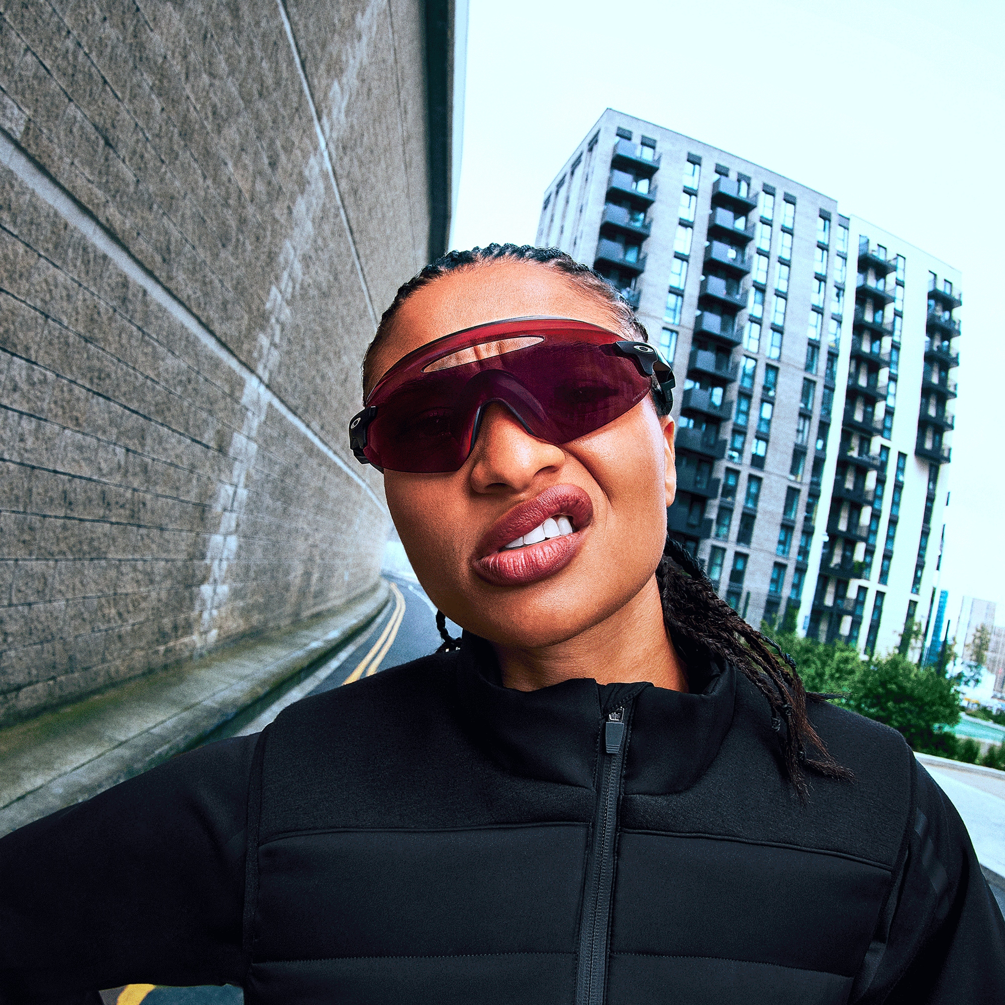 Oakley Sunglasses ENCODER ELLIPSE Matte Black / Prizm Road OO9407-03