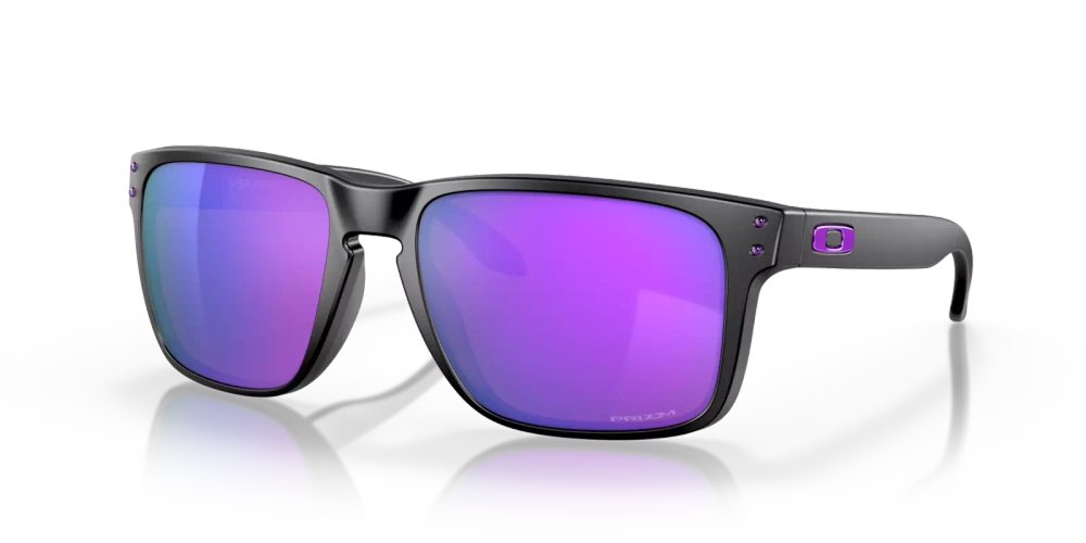 Oakley Sunglasses HOLBROOK XL Matte Black/Prizm Violet OO9417-20