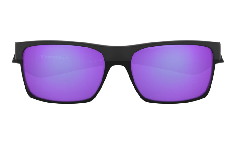 Oakley Sunglasses TWOFACE Matte Black/Violet Iridium OO9189-08