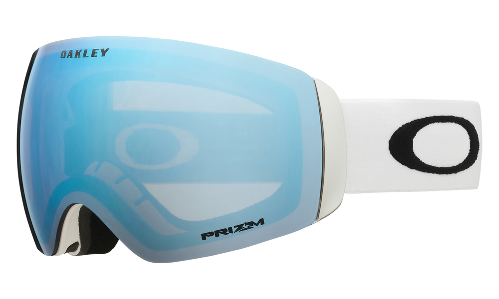 OAKLEY Gogle Snow FLIGHT DECK M Matte White/Prizm Snow Sapphire Iridium OO7064-A0