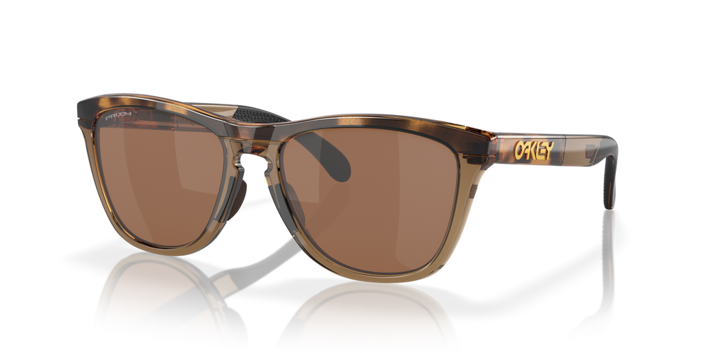 Oakley Okulary przeciwsłoneczne FROGSKINS RANGE Brown Tortoise/Brown Smoke/Prizm Tungsten Polarized OO9284-07