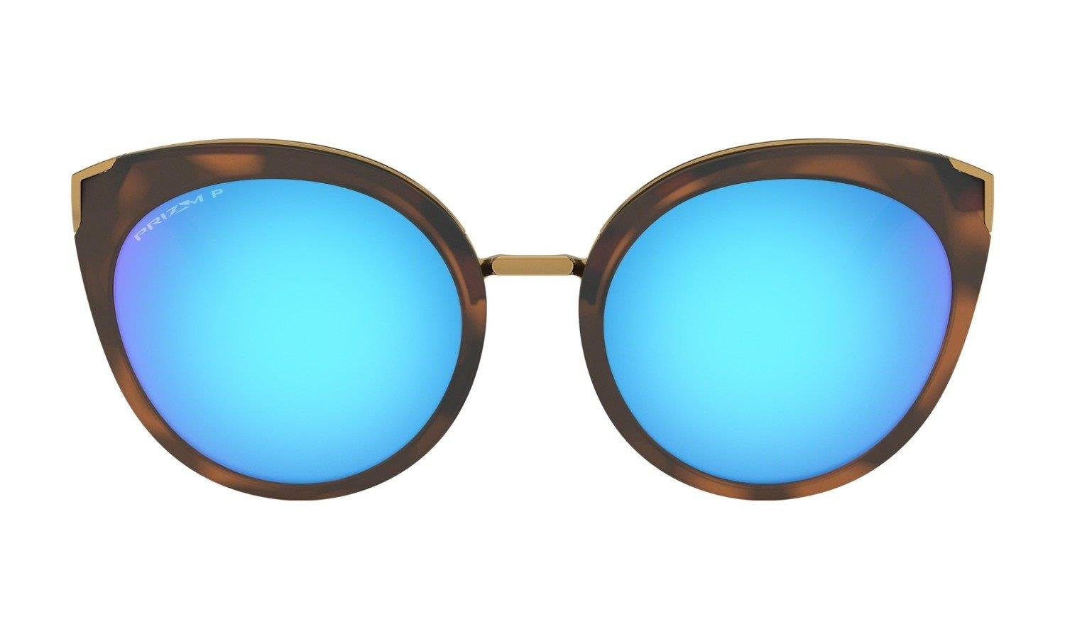 Oakley Sunglasses TOP KNOT Matte Brown Tortoise/Prizm Sapphire Polarized OO9434-06