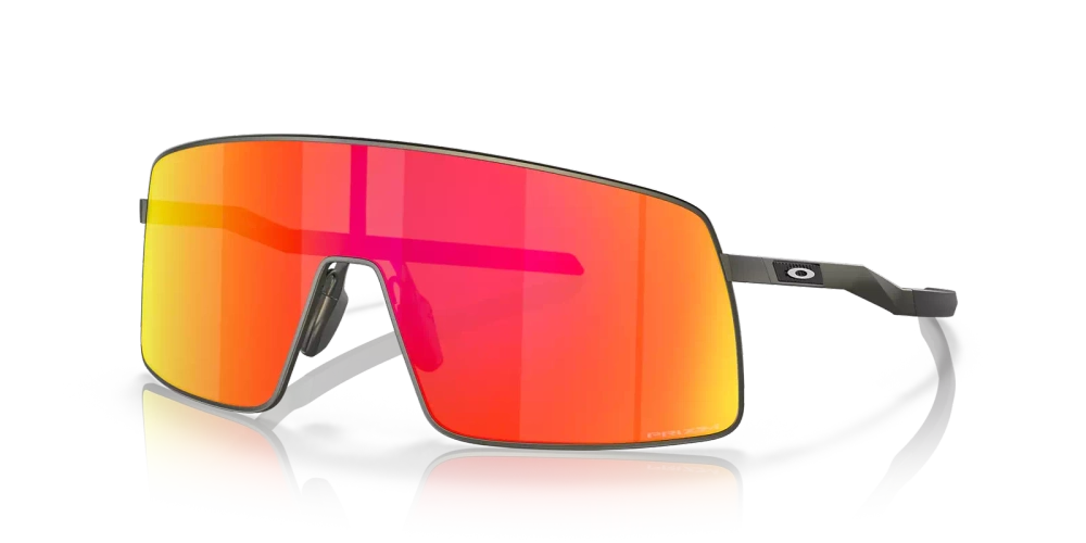 Oakley Okulary przeciwsłoneczne SUTRO TI Satin Carbon / Prizm Ruby OO6013-02