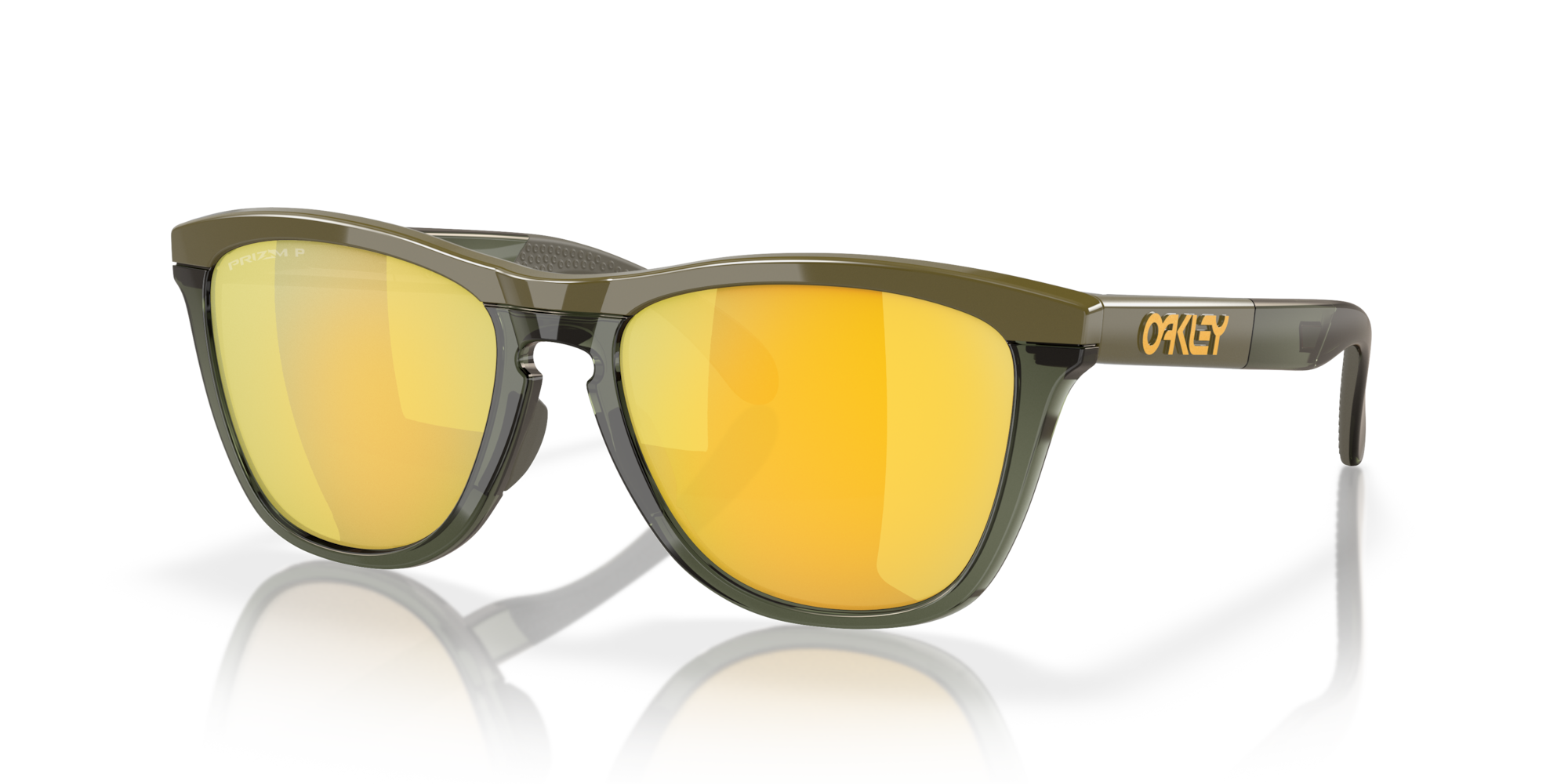 Oakley Okulary przeciwsłoneczne FROGSKINS RANGE Dark Brush/Prizm 24k Polarized OO9284-08