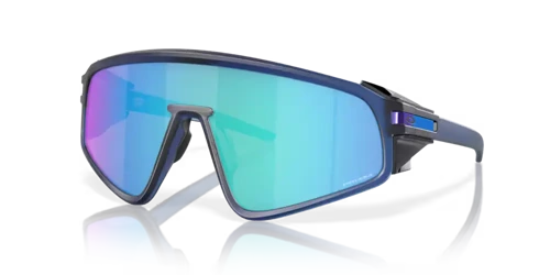 Oakley Okulary przeciwsłoneczne LATCH PANEL Matte Transparent Navy / Prizm Sapphire OO9404-06