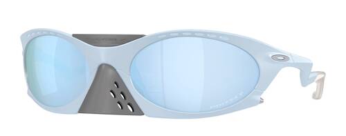 Oakley Okulary przeciwsłoneczne PLANTARIS Matte Stonewash/Prizm Deep Water Polarized OO9437-04